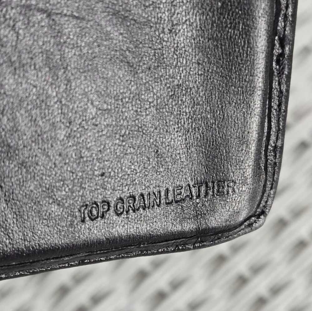 Black Leather Wallet